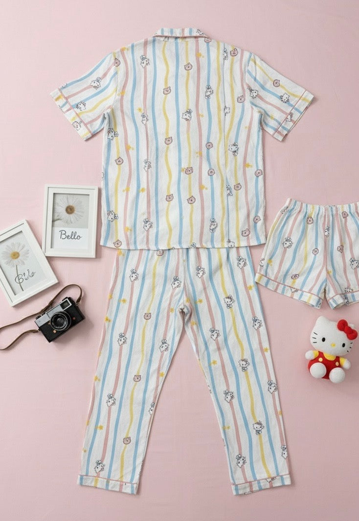 HELLO KITTY-P 3-PIECE SET