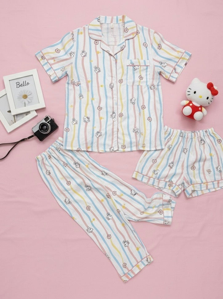 HELLO KITTY-P 3-PIECE SET